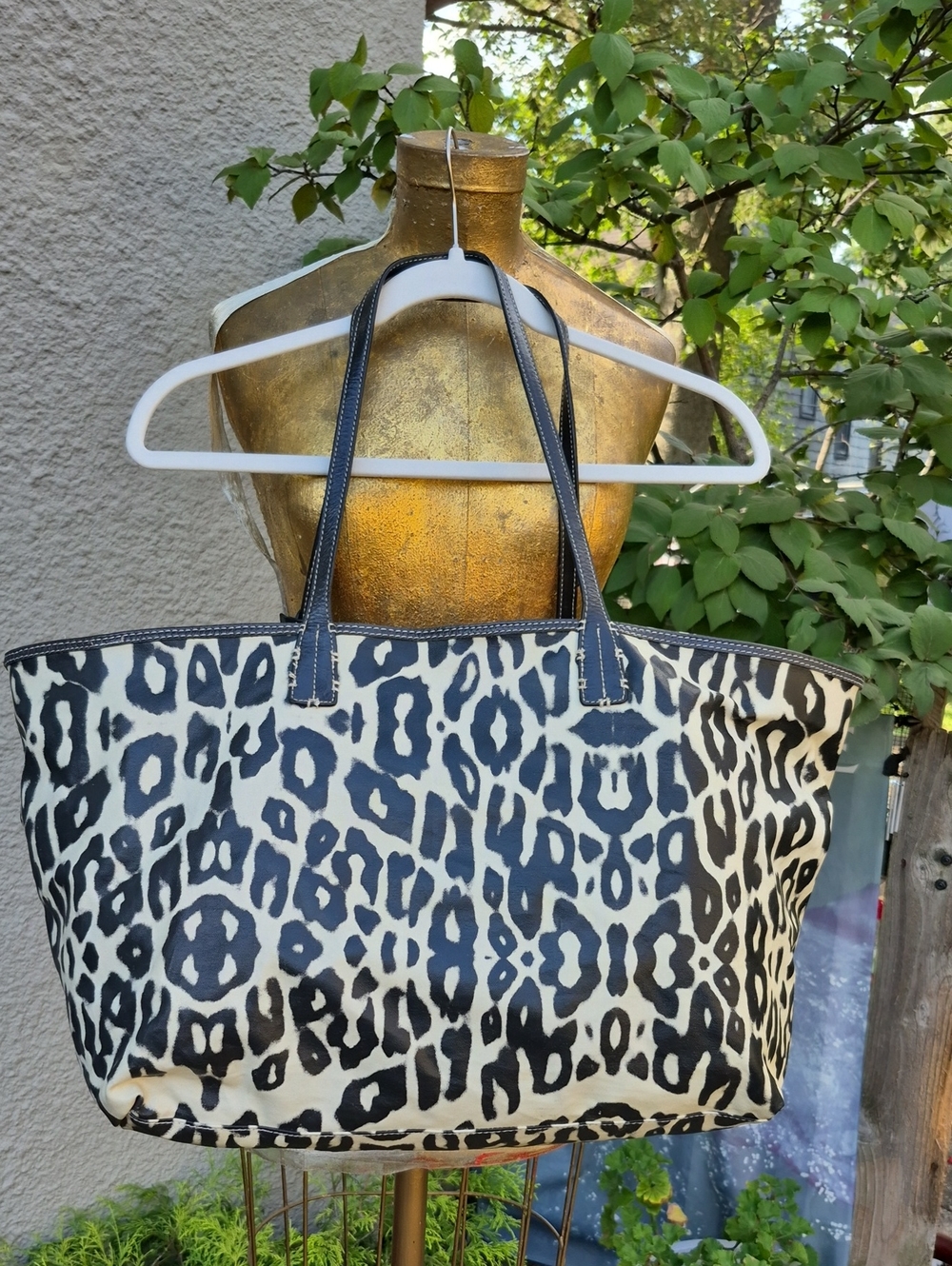 Kenneth Cole Reaction Animal Print Tote Bag